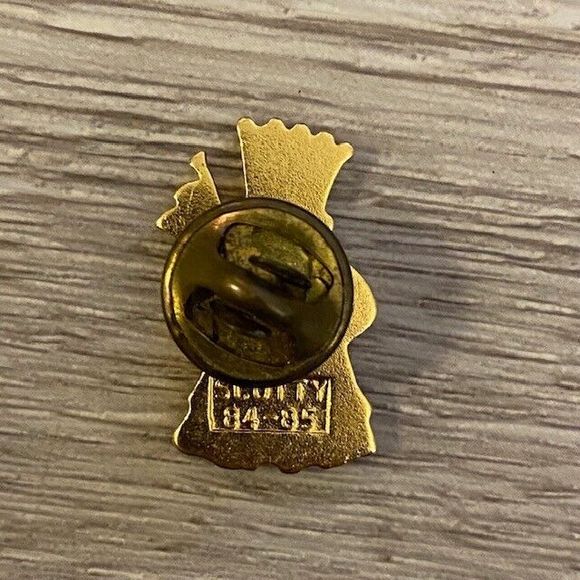 Vintage Royal Order of Jesters ROJ Billiken Bagpipes Kilt 1985 MAAJC Pin - Picture 2 of 2